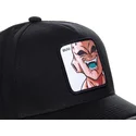 svart-bojd-snapback-keps-kid-buu-buub-dragon-ball-fran-capslab
