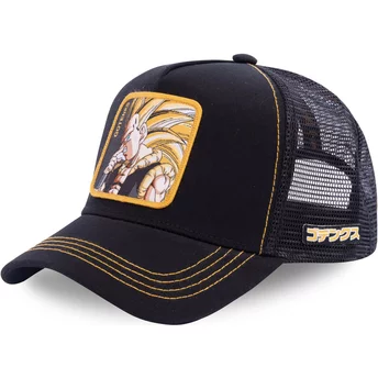 Capslab Gotenks Super Saiyan 3 GOT3 Dragon Ball Black Trucker Hat