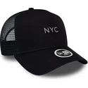 marinbla-9forty-seasonal-nyc-truckerkeps-fran-new-era