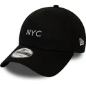 new-era-9forty-seasonal-nyc-justerbar-svart-bojd-keps