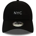 new-era-9forty-seasonal-nyc-justerbar-svart-bojd-keps