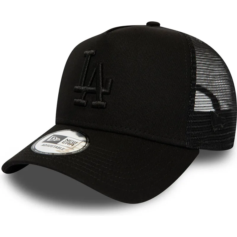 kepsar-curva-svart-snapback-league-essential-a-frame-fran-los-angeles-dodgers-mlb-av-new-era