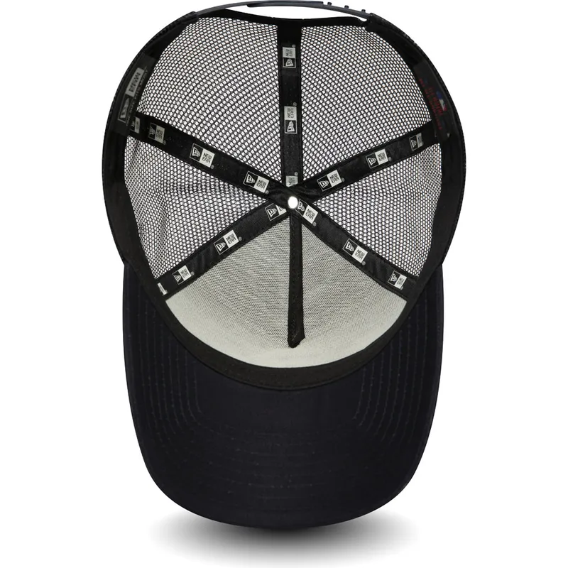 kepsar-curva-marinbla-snapback-league-essential-a-frame-fran-boston-red-sox-mlb-av-new-era