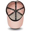 rosa-justerbar-kurvkeps-9forty-league-essential-los-angeles-dodgers-mlb-fran-new-era