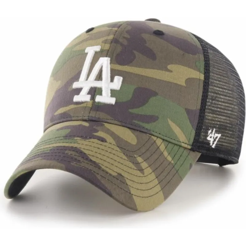 truckerkeps-kamouflage-med-vit-logotyp-mvp-branson-2-fran-los-angeles-dodgers-mlb-av-47-brand
