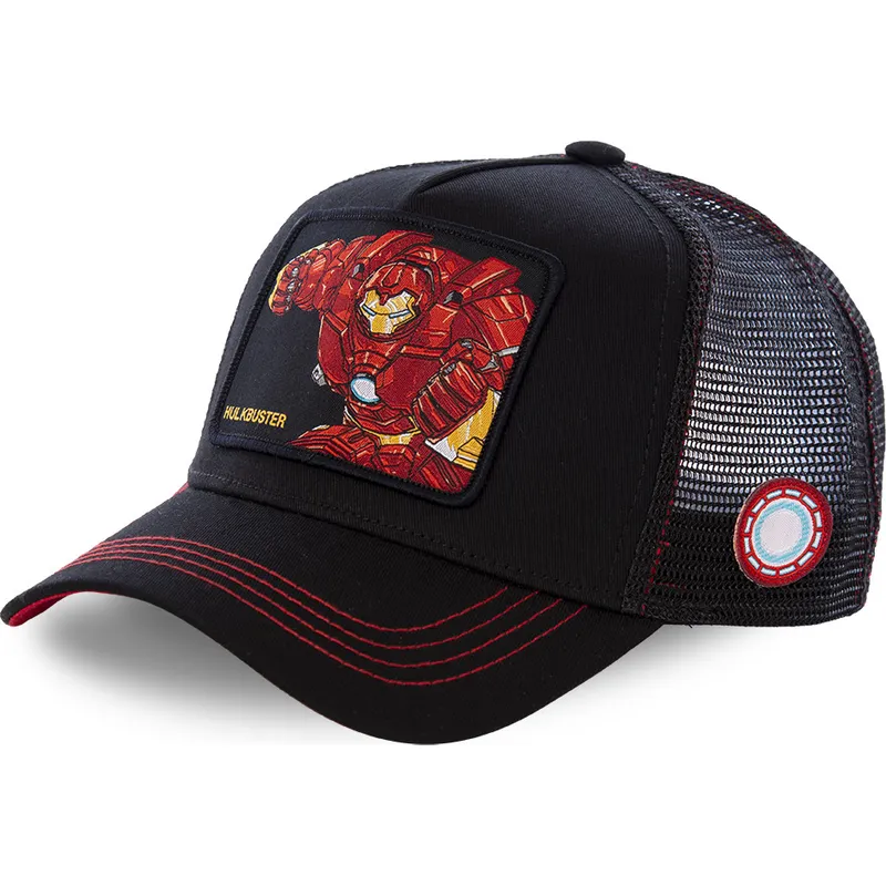 kepsar-curva-svart-snapback-iron-man-marvel-comics-av-capslab