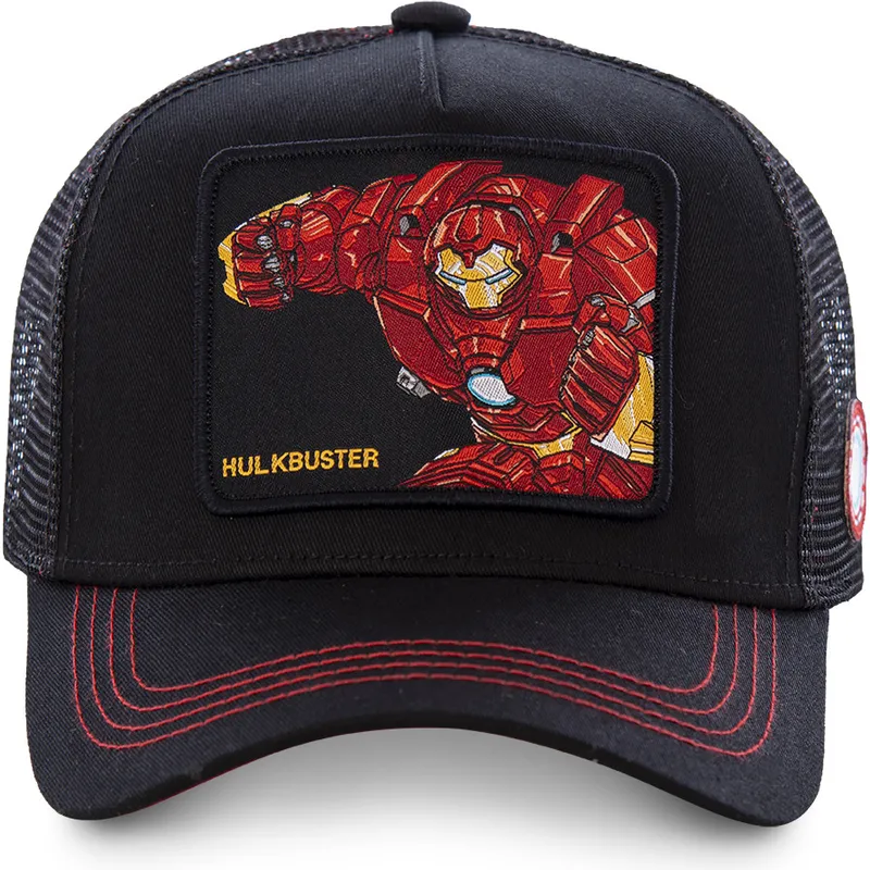 kepsar-curva-svart-snapback-iron-man-marvel-comics-av-capslab