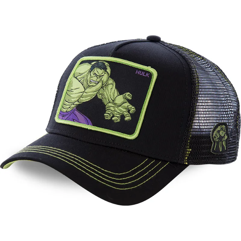kepsar-curva-svart-snapback-hulk-marvel-comics-av-capslab