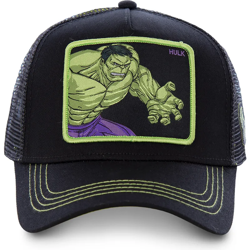 kepsar-curva-svart-snapback-hulk-marvel-comics-av-capslab