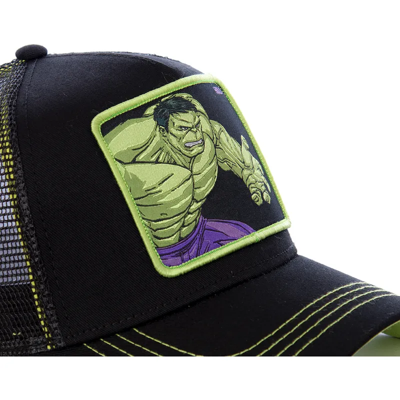kepsar-curva-svart-snapback-hulk-marvel-comics-av-capslab