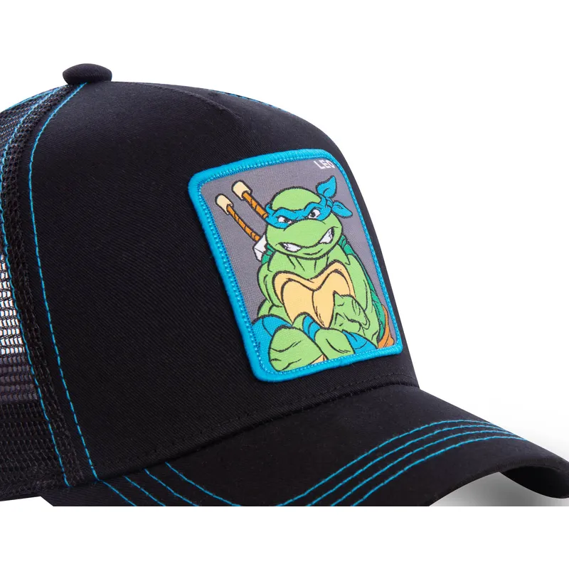 kepsar-curva-svart-snapback-leonardo-teenage-mutant-ninja-turtles-av-capslab