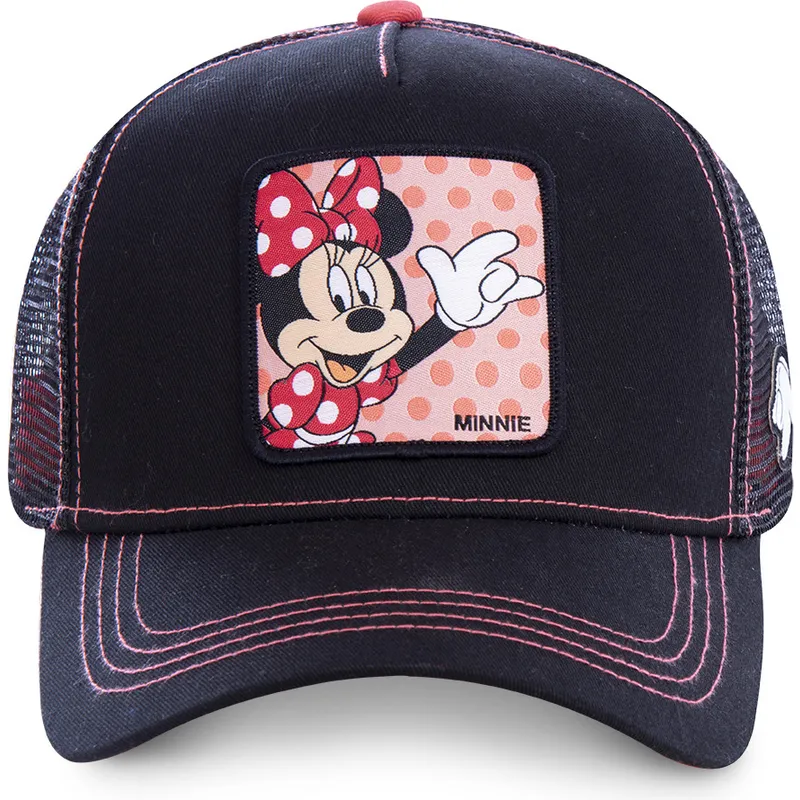 kepsar-curva-svart-snapback-minnie-mouse-disney-av-capslab