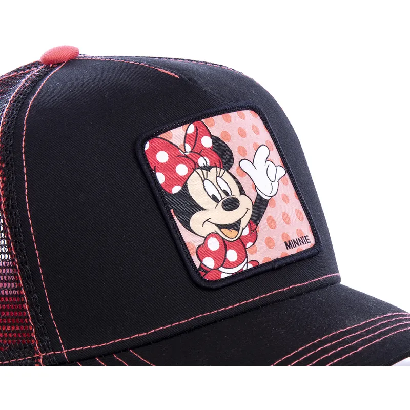 kepsar-curva-svart-snapback-minnie-mouse-disney-av-capslab