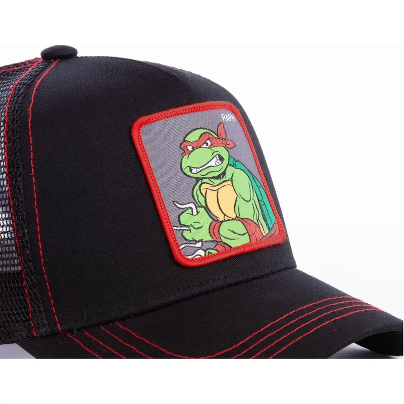 kepsar-curva-svart-snapback-raphael-teenage-mutant-ninja-turtles-av-capslab