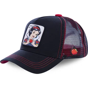 capslab-disney-sno1-svart-snovit-truckerkeps