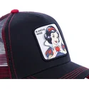capslab-disney-sno1-svart-snovit-truckerkeps