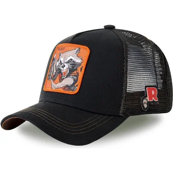 svart-truckerkeps-rocket-raccoon-roc4-marvel-comics-fran-capslab