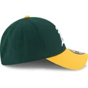 gron-och-gul-justerbar-kurvad-keps-9forty-the-league-fran-oakland-athletics-mlb-av-new-era