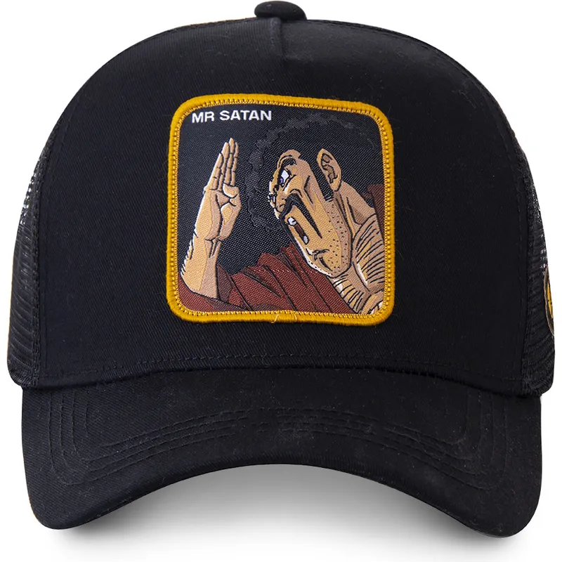 kepsar-curva-svart-snapback-mr-satan-dragon-ball-av-capslab kepsar-curva-svart-snapback-mr-satan-dragon-ball-av-capslab
