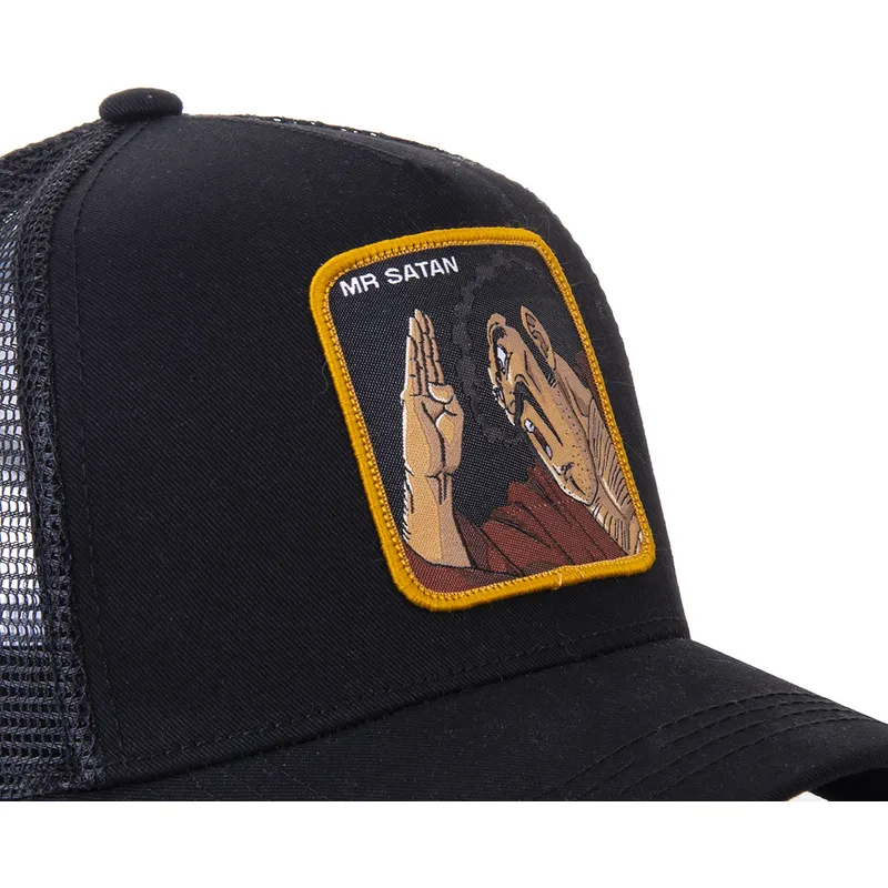 kepsar-curva-svart-snapback-mr-satan-dragon-ball-av-capslab kepsar-curva-svart-snapback-mr-satan-dragon-ball-av-capslab