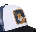 vit-bla-och-svart-trucker-keps-eevee-evo3-pokemon-fran-capslab