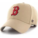 kepsar-curva-khaki-snapback-ajustable-mvp-fran-boston-red-sox-mlb-av-47-brand