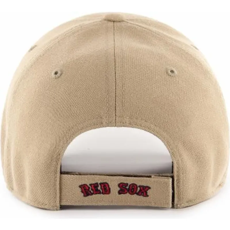 kepsar-curva-khaki-snapback-ajustable-mvp-fran-boston-red-sox-mlb-av-47-brand