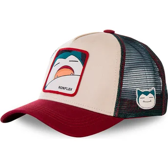 capslab-pokemon-snorlax-sno2-beige-bla-och-rod-truckerkeps
