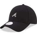 kepsar-curva-svart-justerbart-band-9forty-melton-fran-atlanta-braves-mlb-av-new-era
