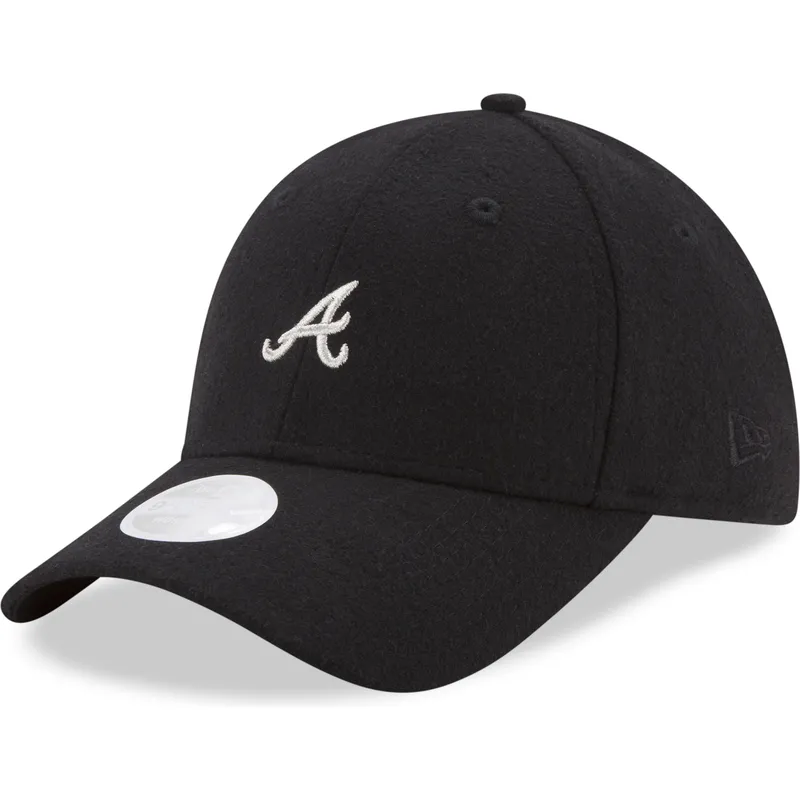 kepsar-curva-svart-justerbart-band-9forty-melton-fran-atlanta-braves-mlb-av-new-era