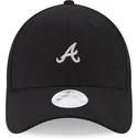 justerbar-svart-bojd-keps-9forty-melton-atlanta-braves-mlb-fran-new-era