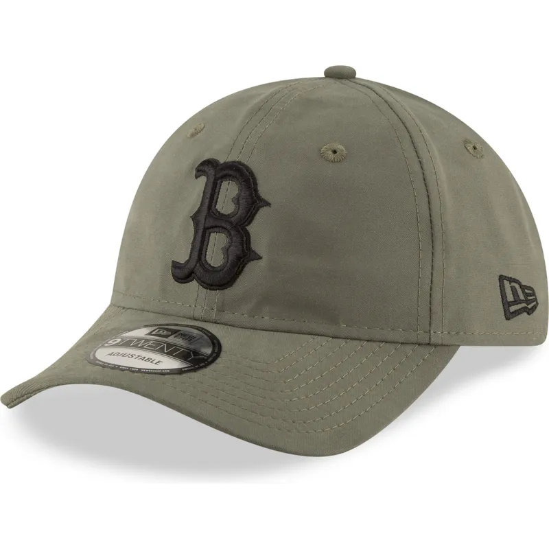 kepsar-curva-gron-justerbart-band-9twenty-nylon-packable-fran-boston-red-sox-mlb-av-new-era