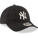 svart-justerbar-bojd-keps-9twenty-nylon-packable-new-york-yankees-mlb-fran-new-era