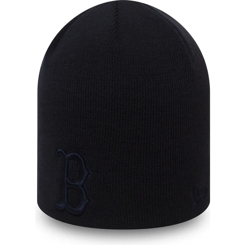 boston-red-sox-mlb-new-era-morkbla-skull-knit-seasonal-mossa
