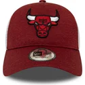 kepsar-curva-rod-justerbart-band-trucker-shadow-tech-a-frame-fran-chicago-bulls-nba-av-new-era