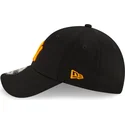 new-era-new-york-yankees-mlb-9forty-league-essential-neon-justerbar-svart-bojd-keps-med-orange-logotyp