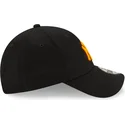 new-era-new-york-yankees-mlb-9forty-league-essential-neon-justerbar-svart-bojd-keps-med-orange-logotyp