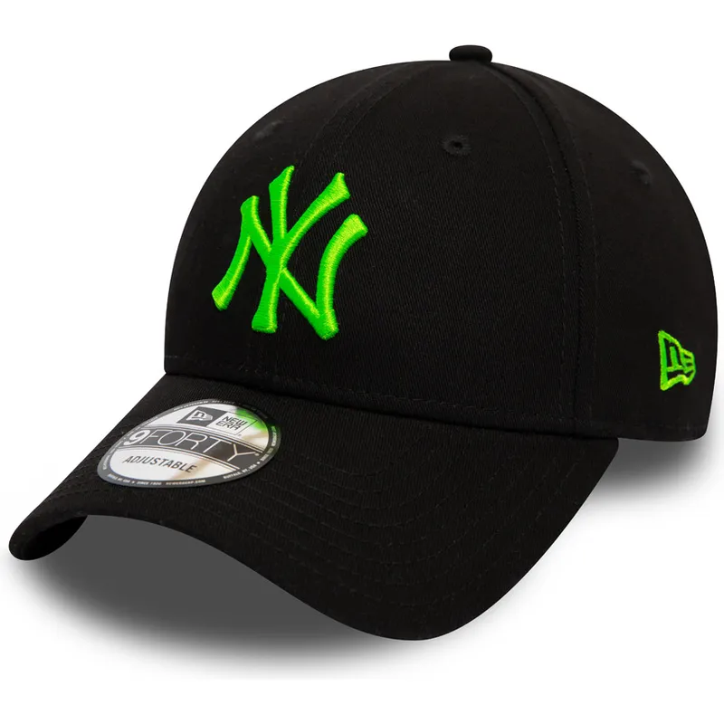 kepsar-curva-svart-justerbart-band-9forty-league-essential-neon-fran-new-york-yankees-mlb-av-new-era