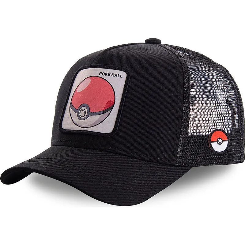 svart-trucker-keps-poke-ball-pok1-pokemon-fran-capslab