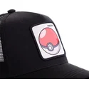 svart-trucker-keps-poke-ball-pok1-pokemon-fran-capslab