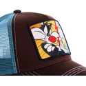 capslab-looney-tunes-tvg1-brun-och-bla-silvestre-vs-piolin-truckerkeps