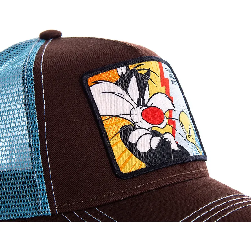 kepsar-curva-brun-snapback-silvestre-y-piolin-looney-tunes-av-capslab