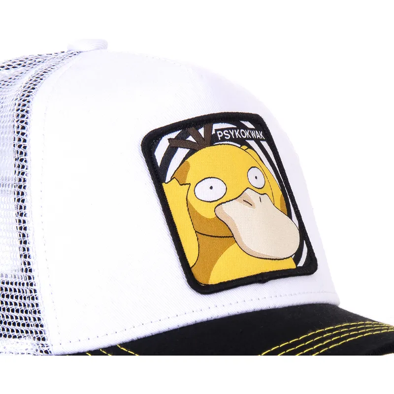 kepsar-curva-vit-snapback-psyduck-pokemon-av-capslab