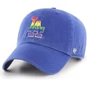 47-brand-los-angeles-dodgers-mlb-clean-up-pride-justerbar-bla-bojd-keps