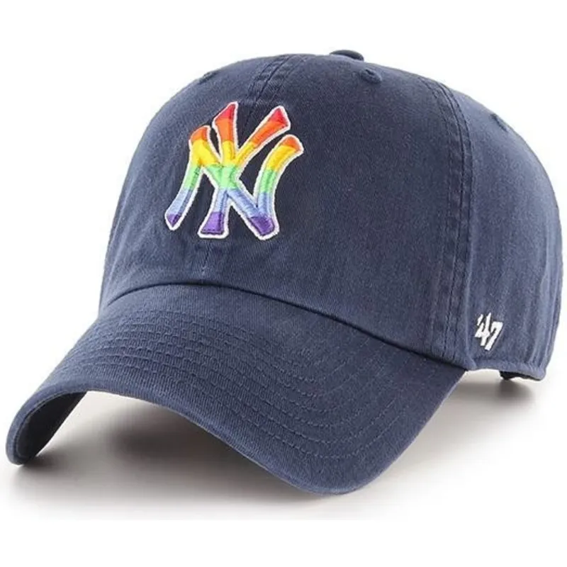 kepsar-curva-marinbla-justerbart-band-fran-new-york-yankees-mlb-av-47-brand