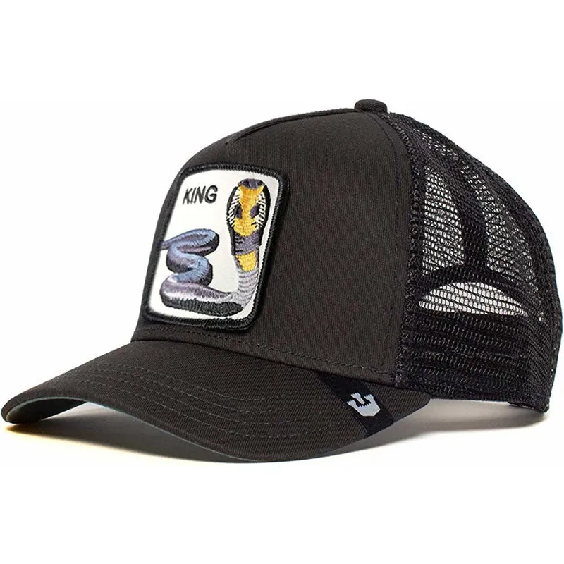 goorin-bros-svart-cobra-bite-me-truckerkeps