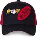 svart-och-rod-truckerkeps-dblpat-fran-von-dutch