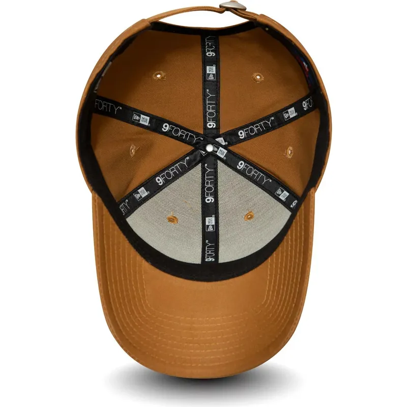 kepsar-curva-brun-justerbart-band-trigo-9forty-league-essential-fran-new-york-yankees-mlb-av-new-era