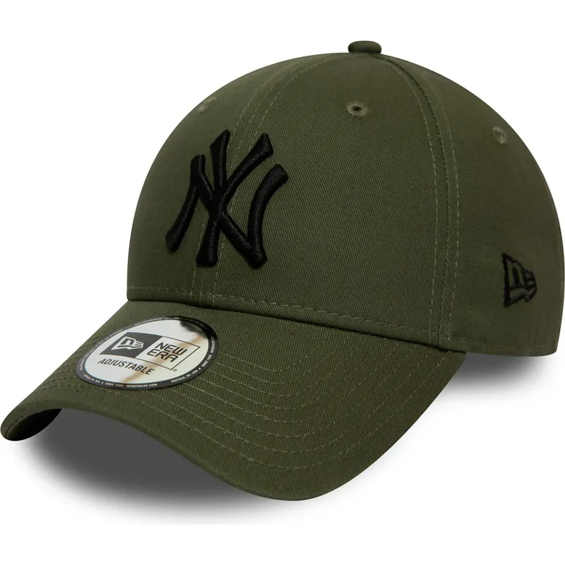 kepsar-curva-gron-justerbart-band-negro-9forty-league-essential-fran-new-york-yankees-mlb-av-new-era