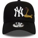 new-york-yankees-mlb-svart-a-frame-snake-truckerkeps-fran-new-era